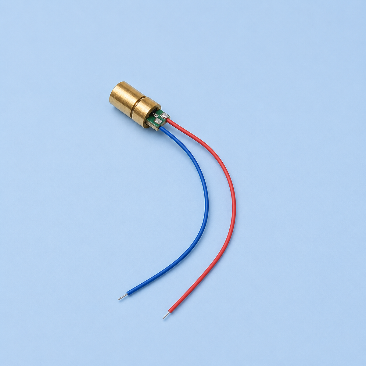 650nm 5mw laser Head copper pointer 3>5v DC