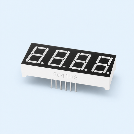 4 digit 7 segment LED Display Common Anode